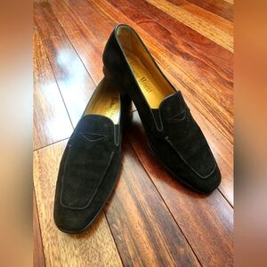 Gravati Suede Penny Loafers